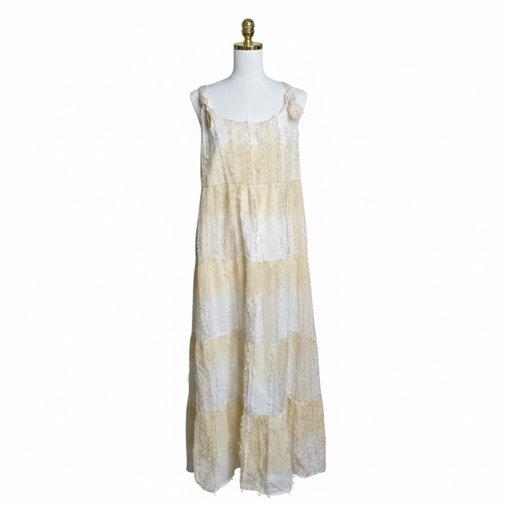 Liverpool Los Angeles Chevron Maxi Dress Small NWT